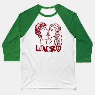 the lovers Baseball T-Shirt